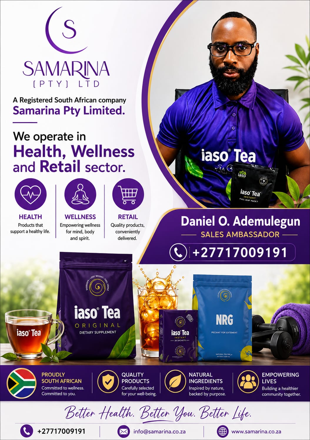 Samarina Iaso Tea customer results